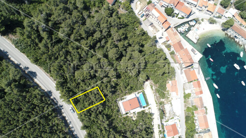 Građevinsko zemljište s pogledom na more, 420 m2, Prigradica