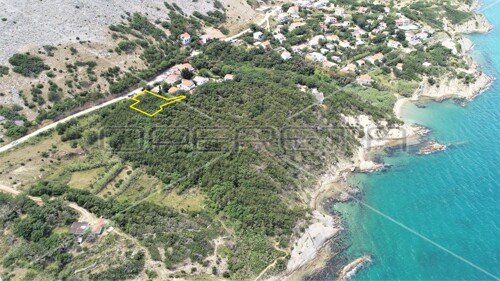 Građevinsko zemljište s pogledom na more, Pag, 1.738 m2