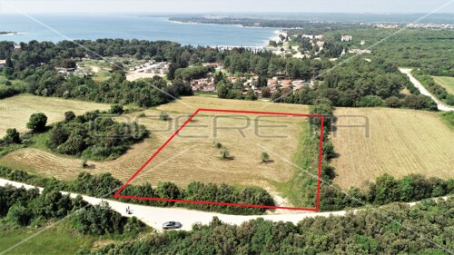 Građevinsko zemljište, 350 m od plaže, Pula, Štinjan, 5134 m2,