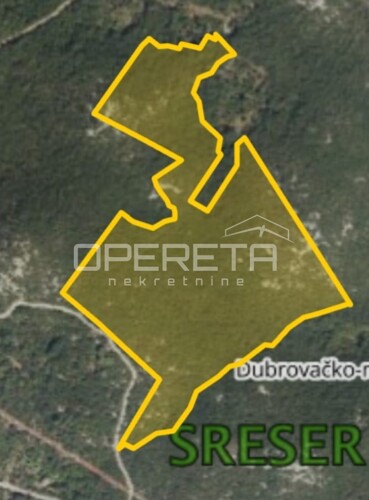 Impresivno Poljoprivredno Zemljište od 46.244m2 s Pogledom na More u Sreseru...