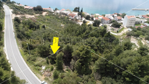 Zemljište (M1), 200 m od mora, neometani pogled, 3.102 m2, Živogošće