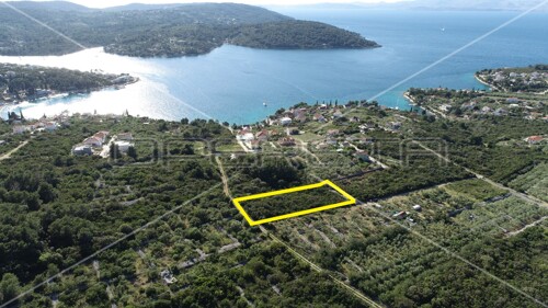 Građevinsko zemljište, 2.709 m2, M1 namjena, pogled na more, Nečujam, otok...