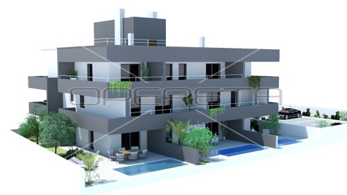 Dvosoban penthouse u novogradnji, Nin, Prodaja