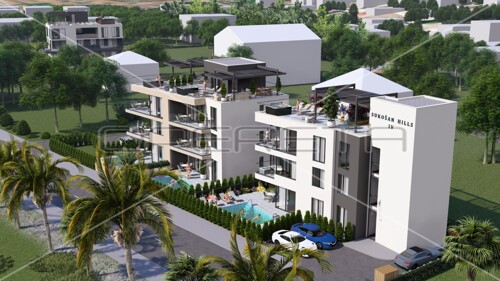 Penthouse u novogradnji prvi red do mora, 132m2 NKP, Sukošan