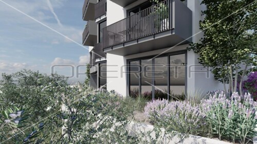 Novi stan S4 s pogledom na more, 48,60 m2, u Primoštenu