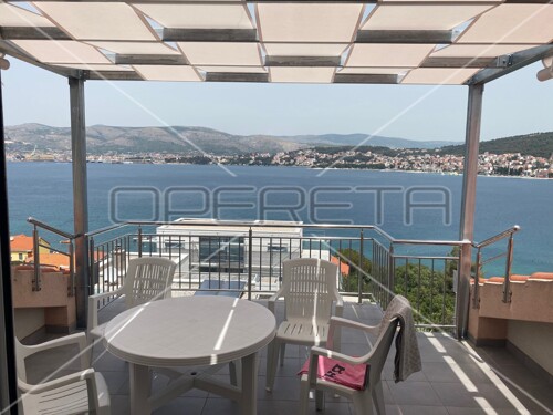 Stan s pogledom na more, S5, 70 m2, terasa 20 m2, Okrug Gornji, Čiovo