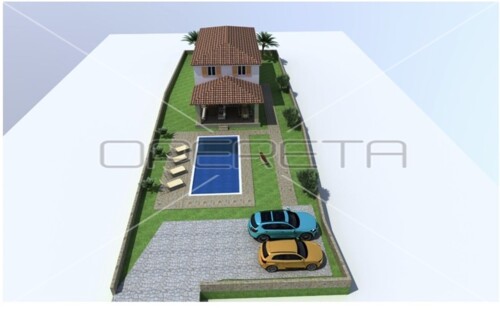 Istra, Barban, okolica, građevinsko zemljište 784 m2 sa građevinskom dozvo...