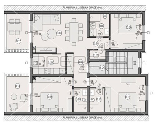 Istra, Pula, penthouse 112 m2 na odličnoj lokaciji sa vrtom i garažom