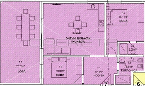 Istra, Banjole, luksuzan stan na 2.katu sa pogledom na more i garažom, 2SS, ...