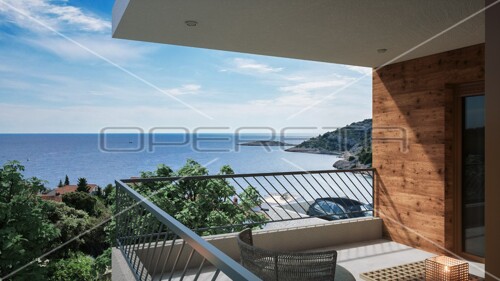 Stan s terasom i pogledom na more u Stivašnici, 78,50 m2