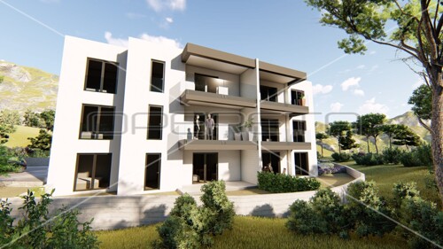 Stan u novogradnji s vrtom, Grebaštica, 63,49 m2