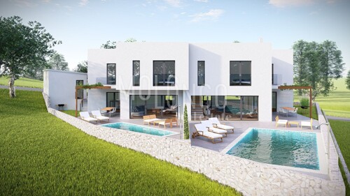 CRIKVENICA, građevinsko zemljište 678 m2 s dozvolom