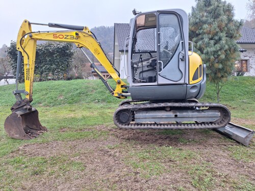Bager Wacker Neuson Yanmar motor valjak demper traktor kosilica 4x4