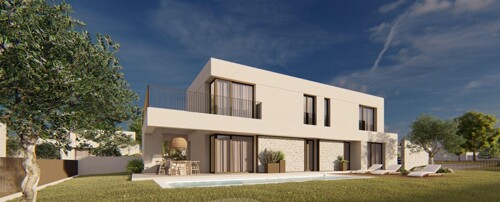 Moderna vila u izgradnji Poreč okolica, 248 m2, prodaja
