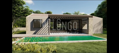 ISTRA, PAVIĆINI - Građevinsko zemljište s građevinskom dozvo