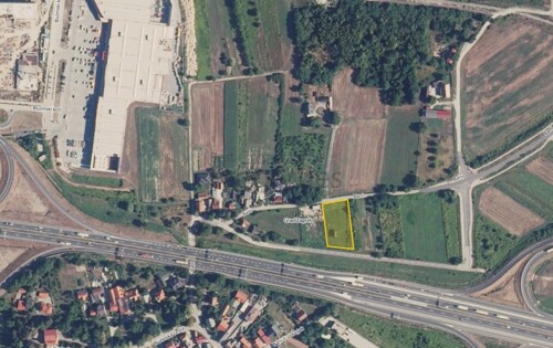 BUZIN - ZEMLJIŠTE OD 2.534 m2 U K1 ZONI, UZ AUTOPUT, IZA BAUHAUS-a