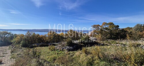 CRIKVENICA, građevinsko zemljište 633 m2 s pogledom na more