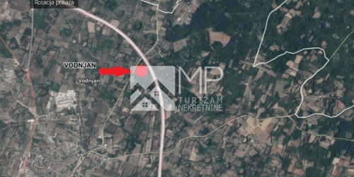 Vodnjan, poljoprivredno zemljište 500m2