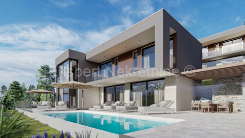Vinišće,luksuzna villa 226 m2 sa bazenom,pogled na more
