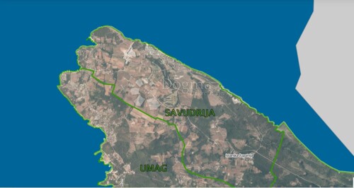 Građ. parcela s infrastrukturom na 500m od mora