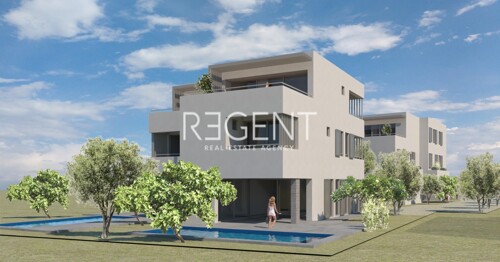 Zadar, Privlaka - Luksuzna dvojna vila 267 m2 , NOVOGRADNJA