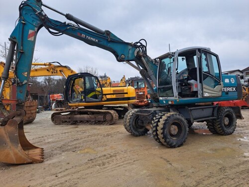 Bager na kotačima Terex TW160, god. pr. 2007