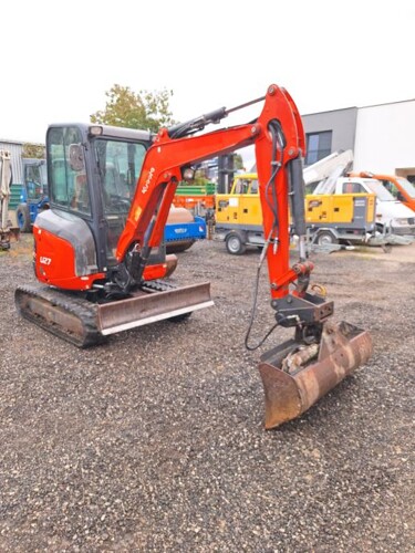 Mini bager Kubota U27, godina pr. 2014