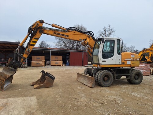 Bager Liebherr A314 Litronic