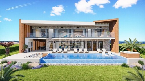 Vila sa infinity bazenom i otvorenim pogledom na more