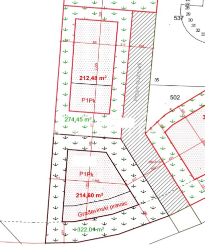 Klarići, Donje Rakarje, 465,00 m2, 89.000,00 EUR