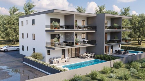 NOVIGRAD, STAN POGLED NA MORE, 2 SPAVAĆE SOBE
