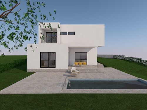 Villa u izgradnji, Poreč,okolica, Istra