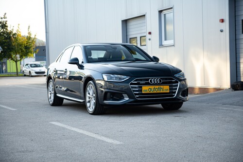 Audi A4 2.0TDI 2022g 40 S-tronic S-line qatro 205ks hibrid ko nov bes dosta zam⭐