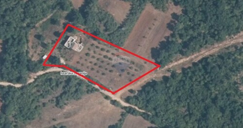 Istra,Rovinj-Rovinjsko Selo,započeta gradnja,kuća 180m2+3000