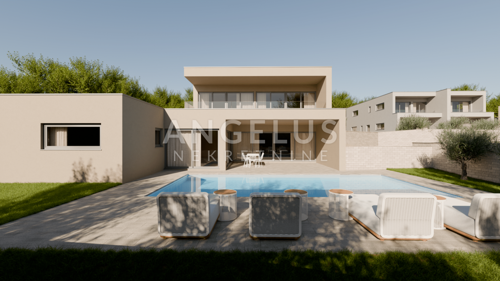 Otok Krk, Linardići - Moderna duplex vila s bazenom