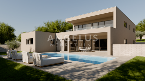 Otok Krk, Linardići - Moderna duplex vila s bazenom
