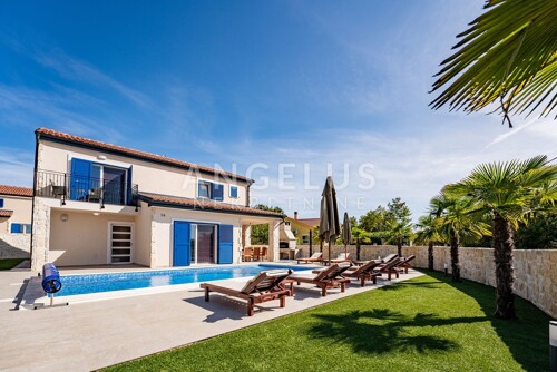 Krk, Dobrinj - Vila s bazenom 185m2