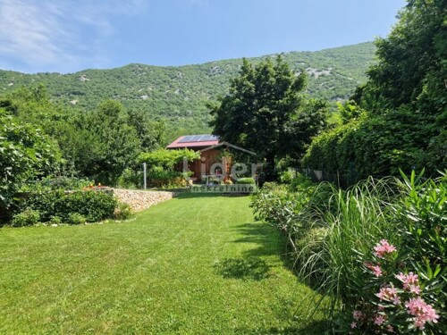 Kuća okružena zelenilom..
