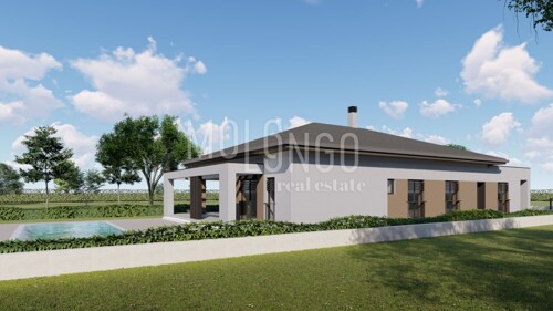ISTRA, BADERNA kuća visoki roh bau na 1200m2 okućnice