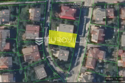 Zagreb, Šalata, građevinsko zemljište 459 m2 s dvojnim objektom za rušenj...