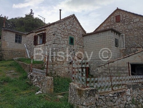 Kamena kuća s 5 manjih objekta u Dolu, Hvar, prodaja