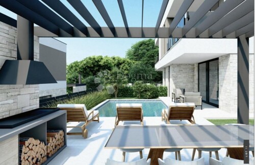 ROH BAU duplex kuća u izgradnji VALTURA (Kuća A)