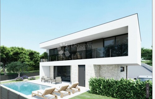 Prekrasna Villa u izgradnji VALTURA (ROH BAU)