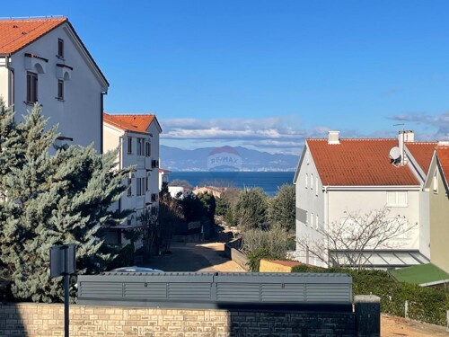 Otok Krk,Malinska,dvojna kuća u izgradnji,165 m2,pogled na m