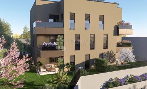 Zagreb, Jordanovac, luksuzan 4S-stan s vrtom, NKP 92m2, NOVO