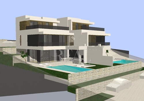 Dvojna kuća sa bazenom 250m2 sa bazenom 30m2