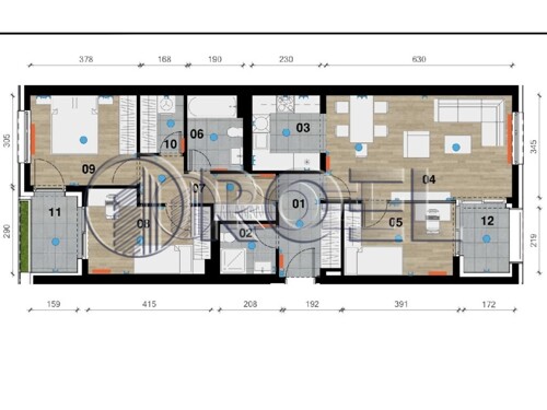 Četverosobni stan: Zagreb, Centar, 90.10 m²
