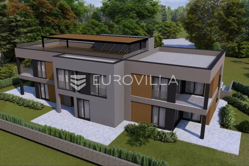 Istra, Poreč, dvosobni stan u prizemlju s vrtom od 120m2