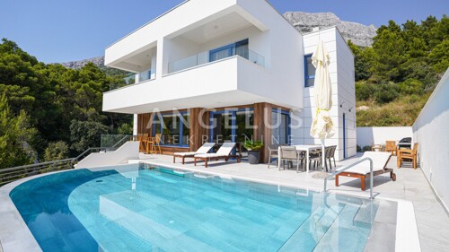 Makarska rivijera - Luksuzna vila uz more sa unutarnjim baze