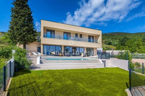 ISTRA, RABAC OKOLICA, NOVA LUKSUZNA VILA S POGLEDOM NA MORE